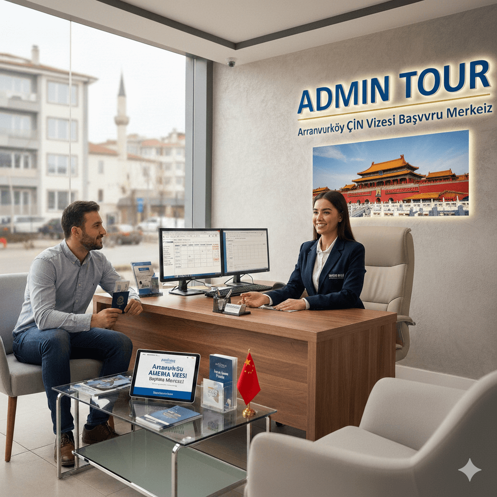 Arnavutköy Çin Vizesi Başvuru Merkezi Admin tour